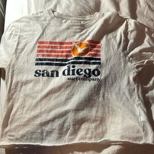 White San Diego tshirt. Size small.